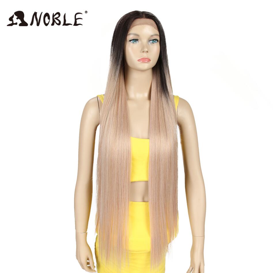 Noble Synthetic Straight Lace Front Wig