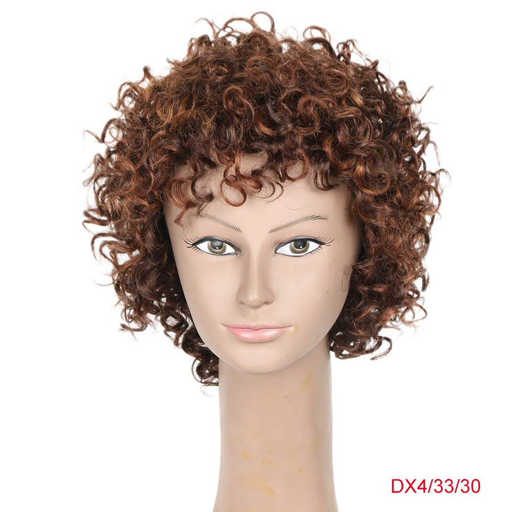 Rebecca Short Loose Curly Human Hair Wigs