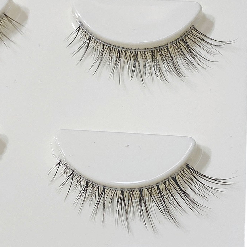 3D Mink Lashes Natural Short Full Strip