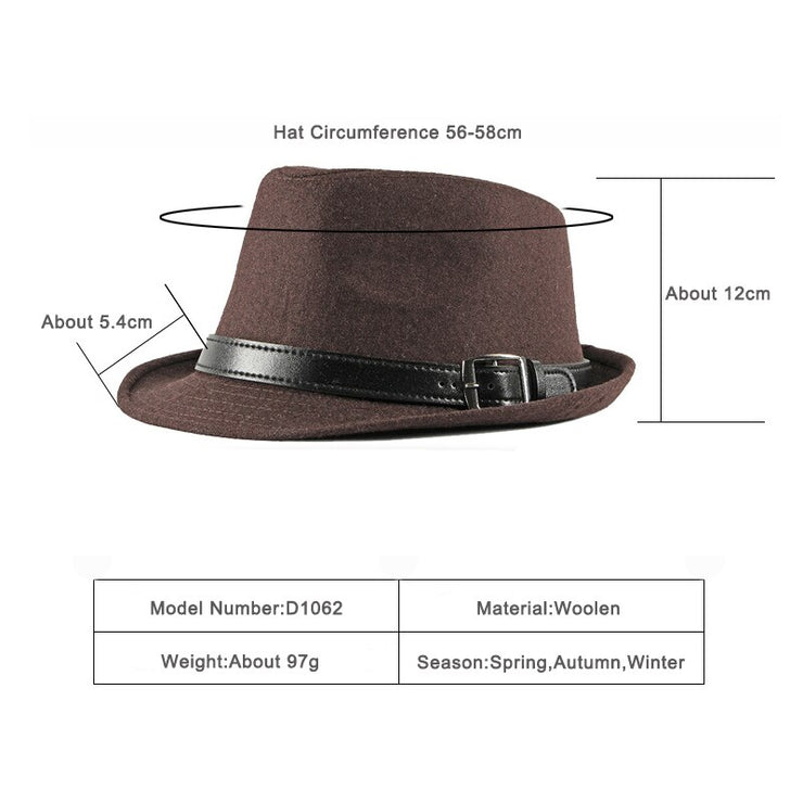 Wuaumx  Autumn Men Fedoras