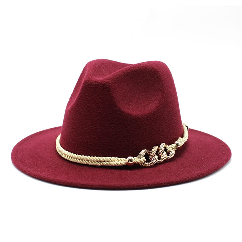 Men/ Women Wide Brim Fedoras