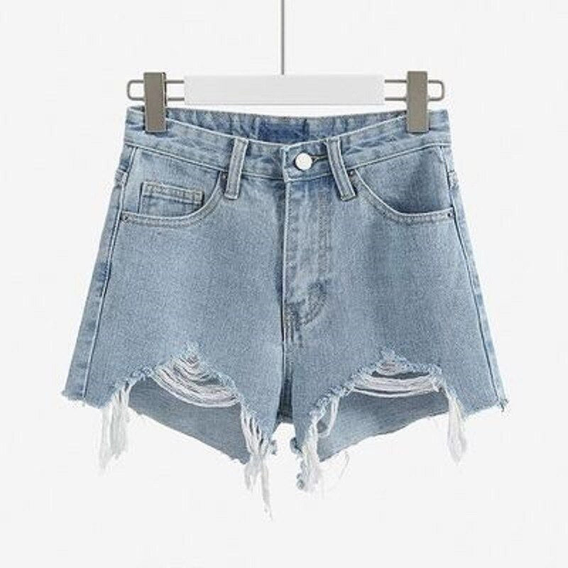 Short High Waist Denim Shorts