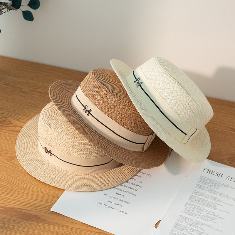 Flat Top  Straw Hats