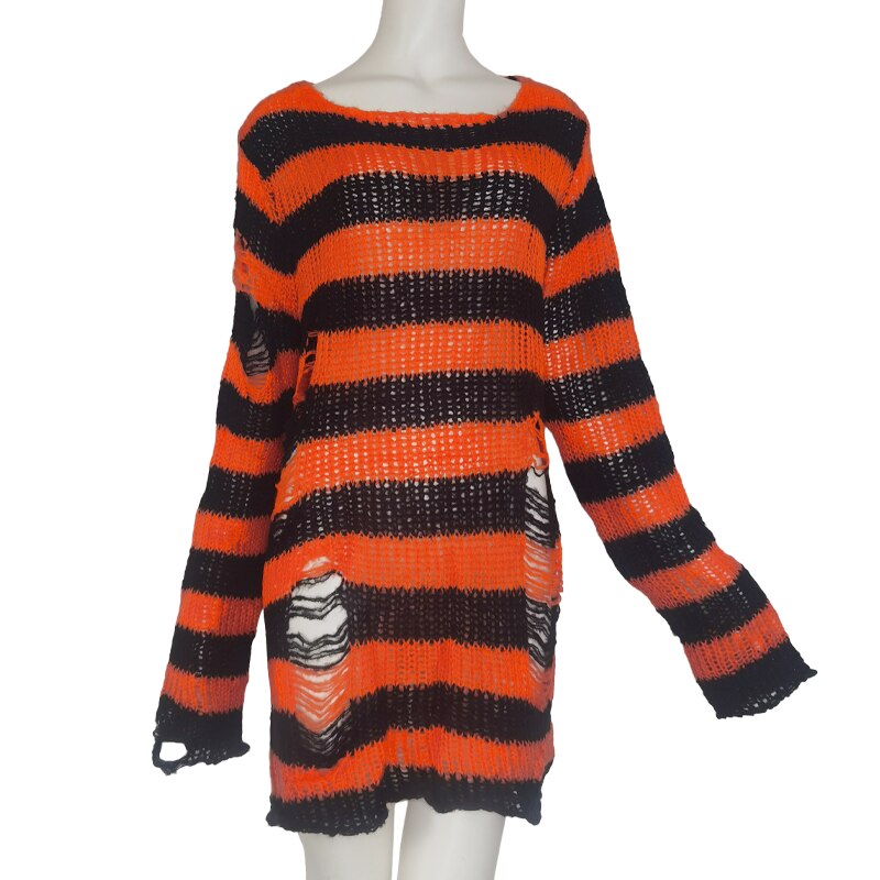 Gothic Hollow Out Sweater Dresses