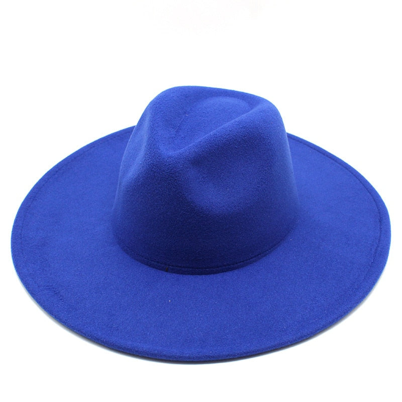 Wool Crushable Classical Wide Brim Fedora