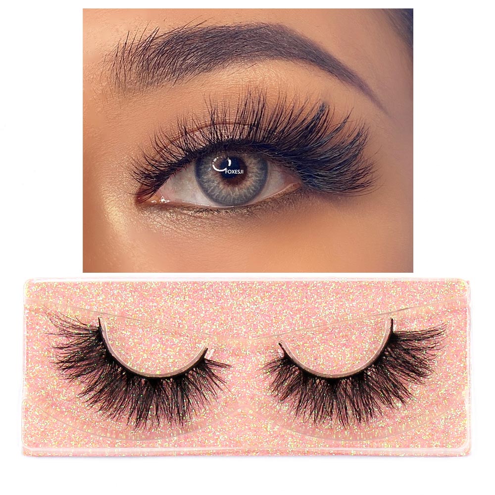 FOXESJI 3D Dramatic Mink Lashes