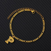 Alphabet Chain Ankle Bracelet