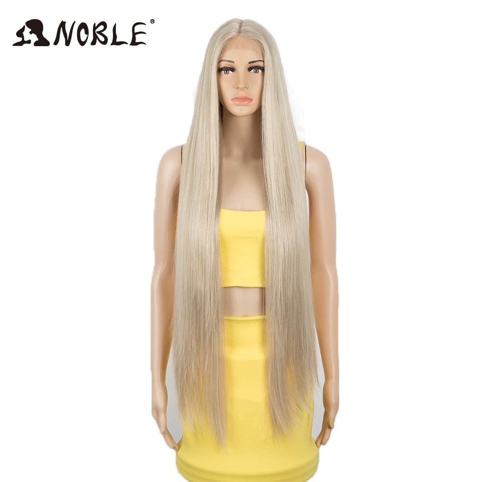 Noble Synthetic Straight Lace Front Wig