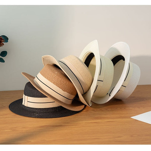 Flat Top  Straw Hats