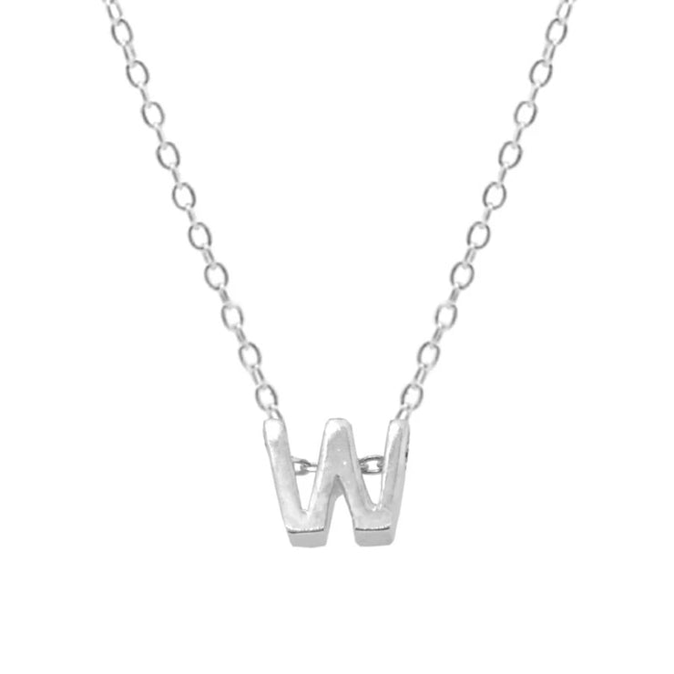 CANNER 100% Sterling Silver 26 Letter Necklaces