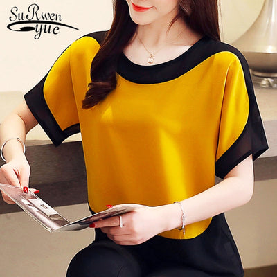 O-Neck Batwing Sleeve Blouses