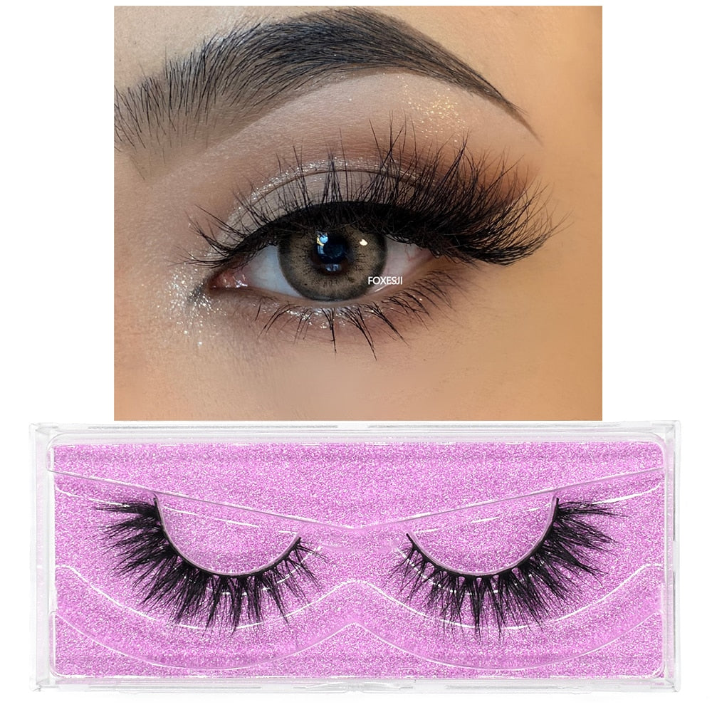 3D Mink Fluffy Thick Eyelashes