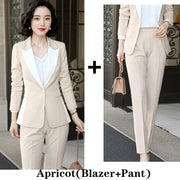 2 Piece Office Lady OL Pants Suits