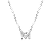 CANNER 100% Sterling Silver 26 Letter Necklaces