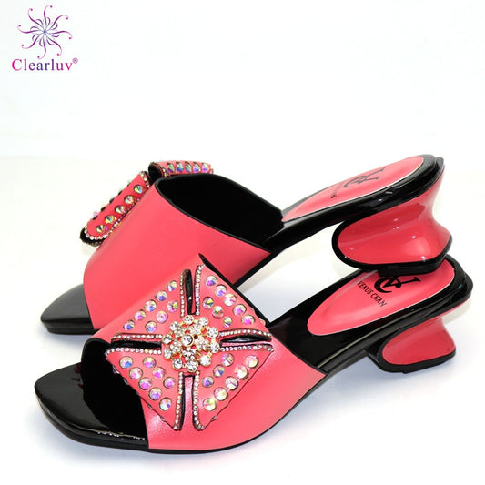 5cm Heel Decorative Sandal