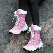 Lace-Up Snow Boots