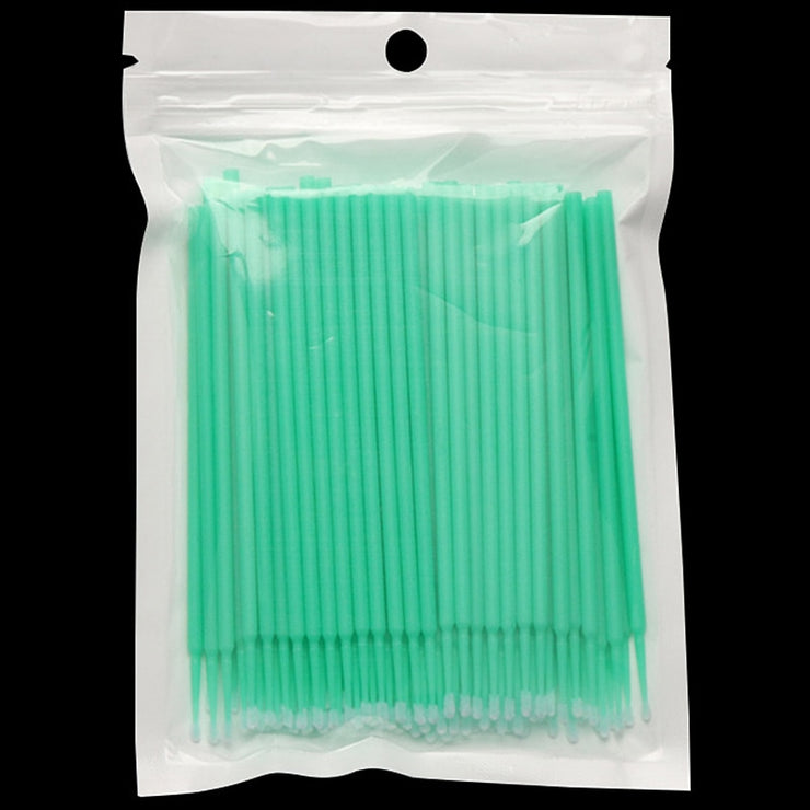 100pcs Disposable Micro Eyelash Brushes