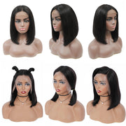 Straight Bob Lace Front Human Hair Wigs