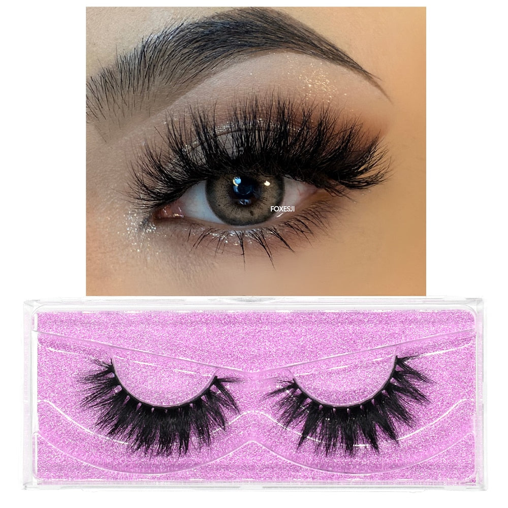 3D Mink Fluffy Thick Eyelashes