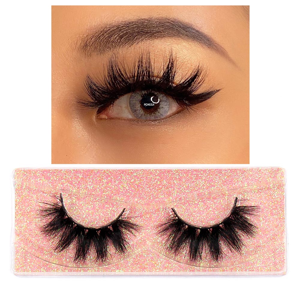 FOXESJI 3D Dramatic Mink Lashes