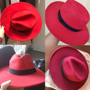 Women Wool Fedoras