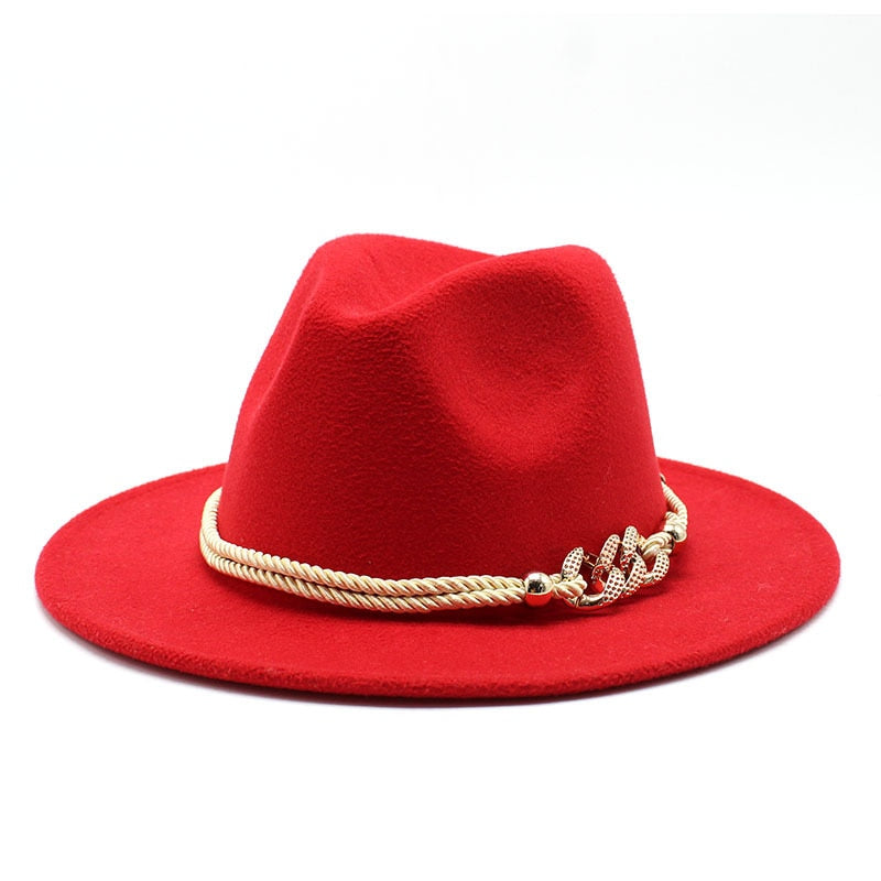 Men/ Women Wide Brim Fedoras