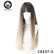 Long Wavy Synthetic Wigs Heat Resistant