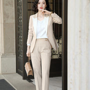 2 Piece Office Lady OL Pants Suits