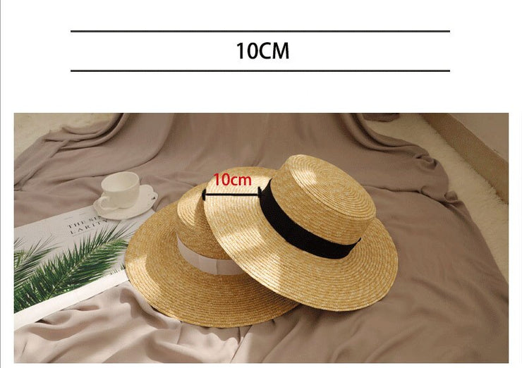 Panama Wide Brim Straw Hat