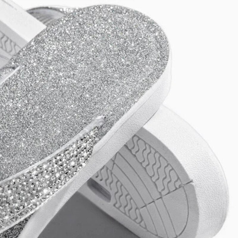 Crystal Flip Flops