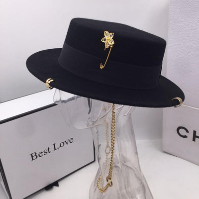 Chain And Pin Top Hat