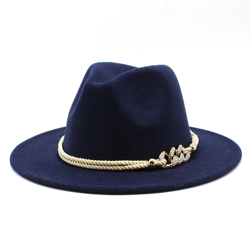 Men/ Women Wide Brim Fedoras