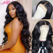 28 30 32 Inch Body Wave Lace Frontal Human Hair Wig