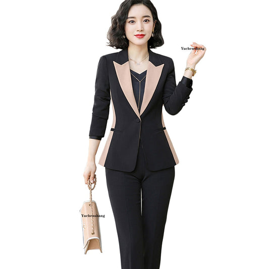 2 Piece Office Lady OL Pants Suits