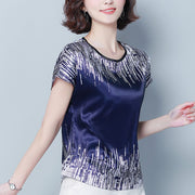 SURWENYUE Printed Blouses