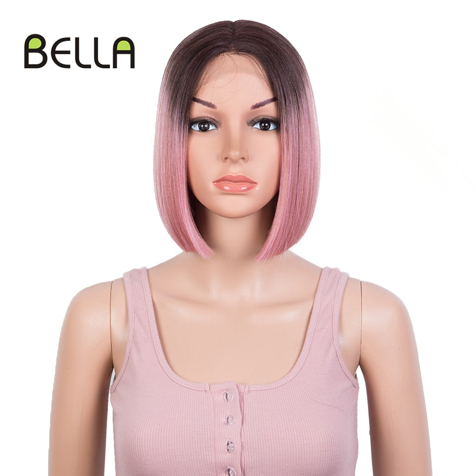 Synthetic Lace Front Bob Wigs