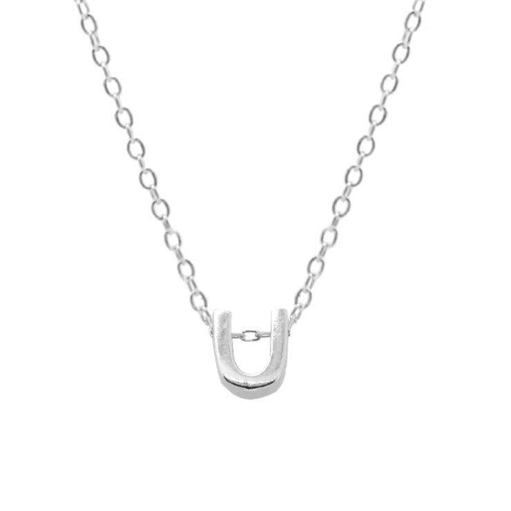 CANNER 100% Sterling Silver 26 Letter Necklaces