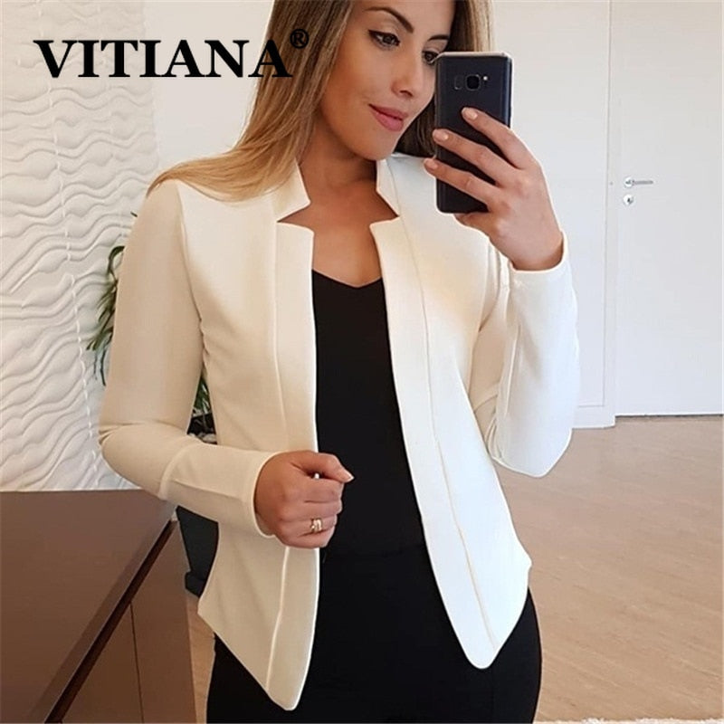 VITIANA OL Thin Open Stitch Jackets