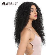 Long Kinky Curly Synthetic Lace Front Wigs