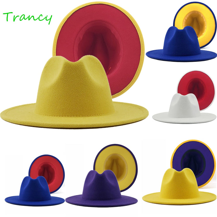 Unisex Colorful Fedora