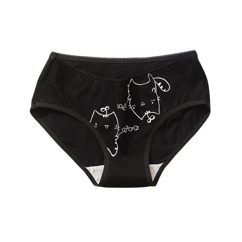 5Pcs Breathable Soft Cartoon Underwear