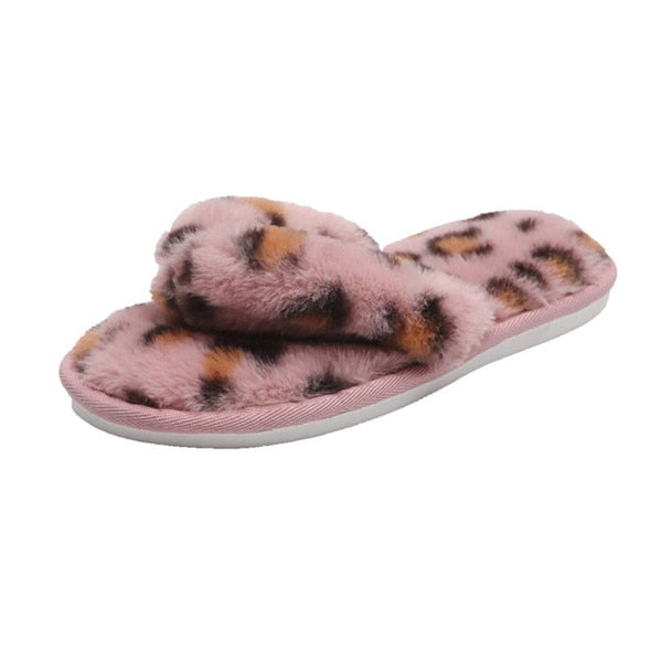 Faux Fur Slippers