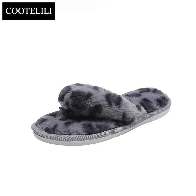 Faux Fur Slippers