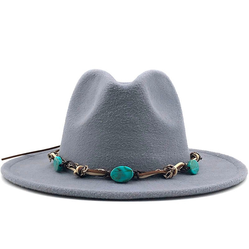 Wide Brim Jazz Fedora Hats