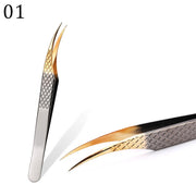 Stainless Steel Eyelashes Tweezers