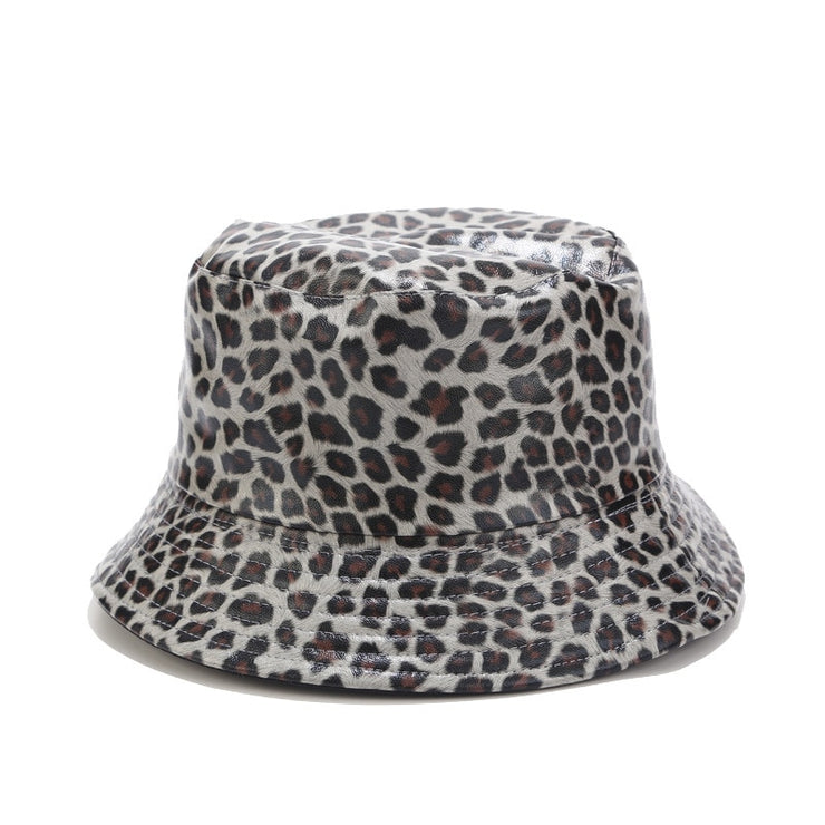 Waterproof Faux Leather Bucket Hats