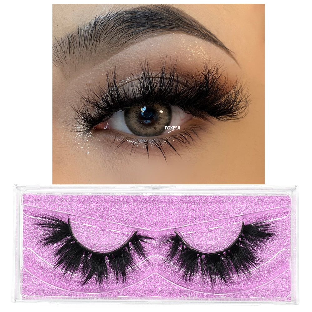 3D Mink Fluffy Thick Eyelashes