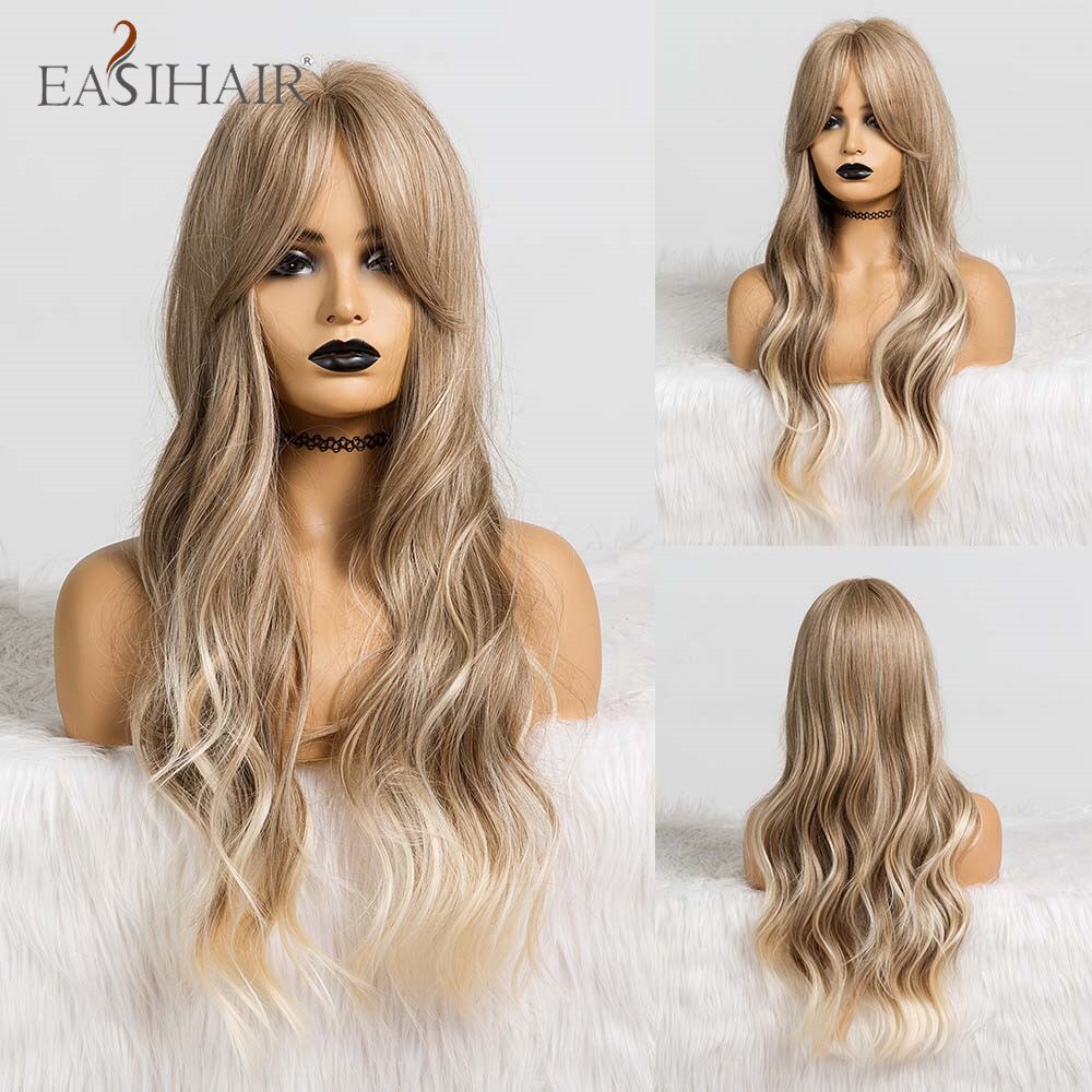 EASIHAIR Wavy Heat Resistant Synthetic Wigs