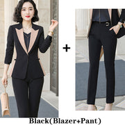 2 Piece Office Lady OL Pants Suits