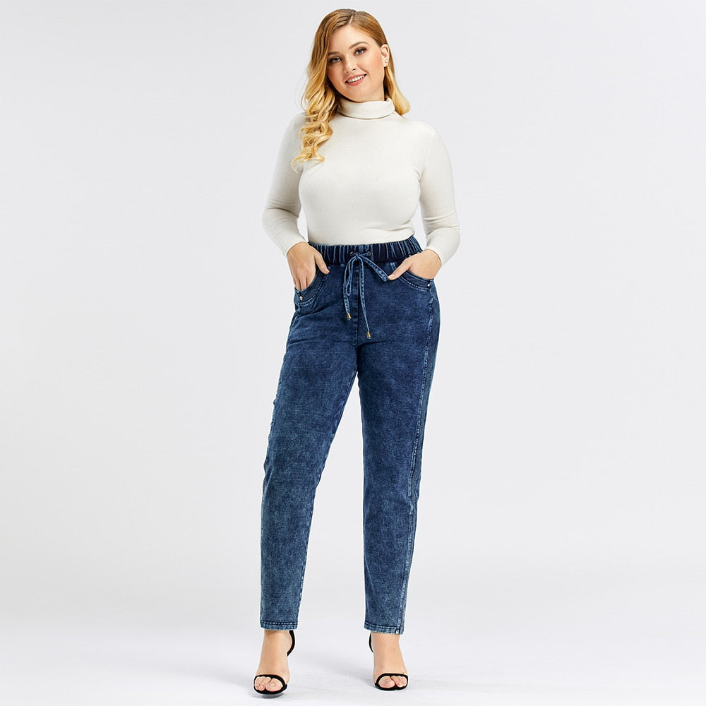 Soft Stretch Washed Jeans